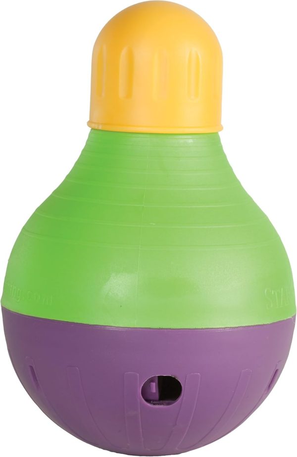 Interactive Dog Pet Toy, Large, Yellow/Green/Purple
