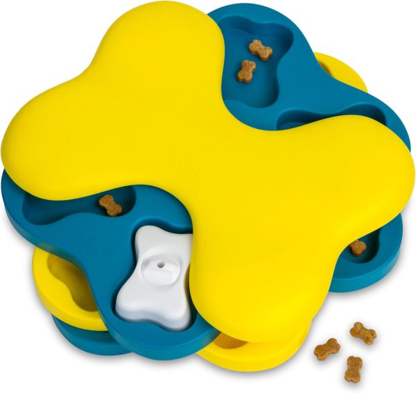 by  Dog Tornado – Interactive Treat Puzzle Enrichment Toy, 3 Spinning Layers, Level 2 Intermediate